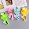 Mini dibujos animados mano mano prensa ventilador para niños pequeños regalos juguetes para estudiantes verano mano mano pequeño ventilador portátil Specification image